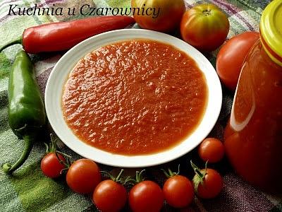Sos pomidorowy domowy ketchup