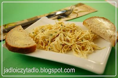 Czarna rzodkiew w sosie curry
