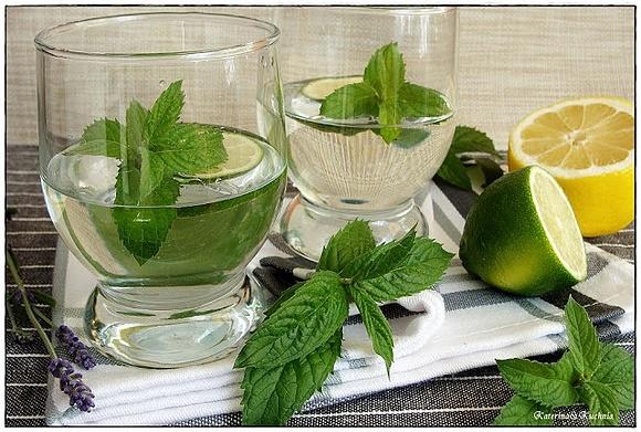 Syrop miętowo limonkowy