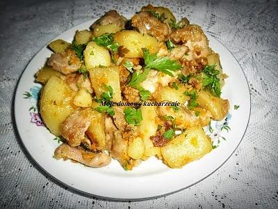 Gulasz radomski z indykiem i warzywami