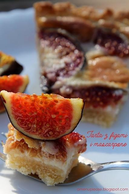 Tarta z figami i mascarpone