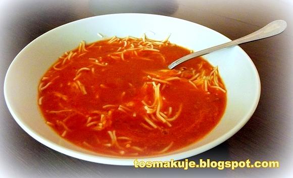 Prosta zupa pomidorowa