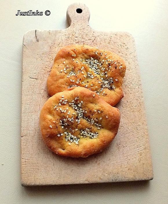 Manakeesh arabska pizza z za’atar