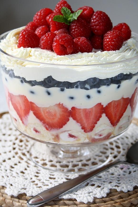 Angielski deser bez gotowania trifle