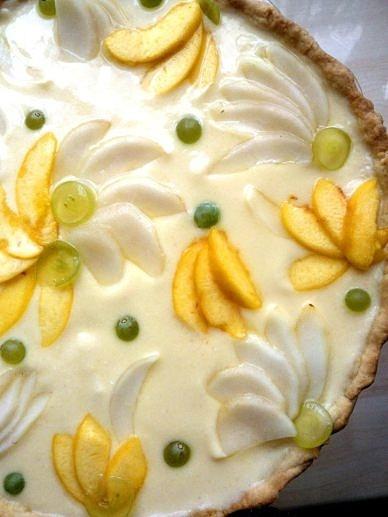 Tarta jogurtowa z owocami