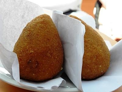 Sycylijskie kulki z ryżu na risotto - Arancini di riso
