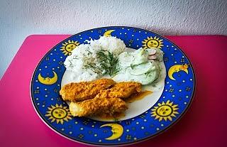 Kurczak curry w jogurtowej marynacie
