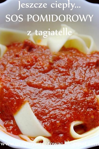 Sos pomidorowy z papryczką pepperoni, oregano i czosnkiem
