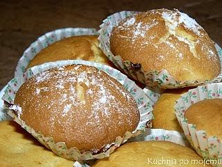 Muffinki z budyniem - budyniowe babeczki i bułeczki
