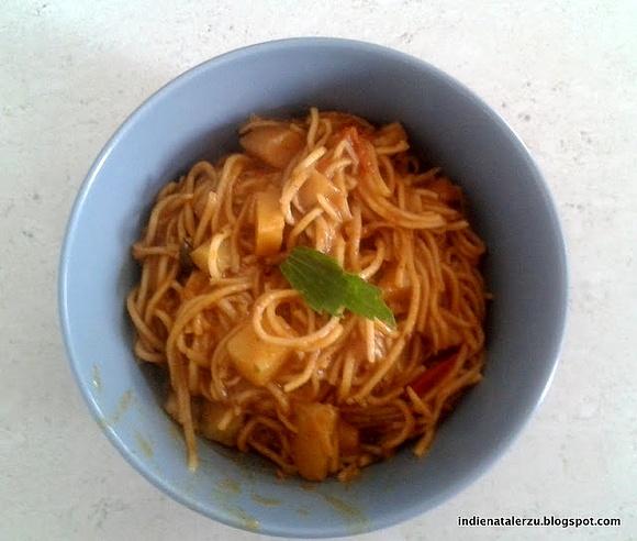 Noodle indiańskie szybkie i ostre