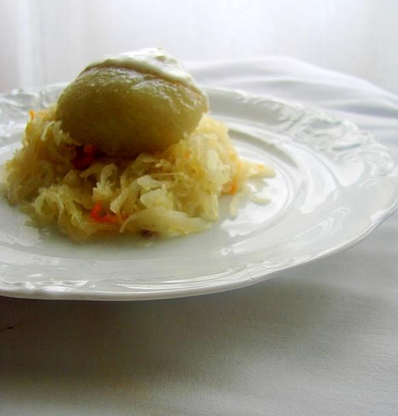 Szare kluski z kapustą - wielkopolski comfort food