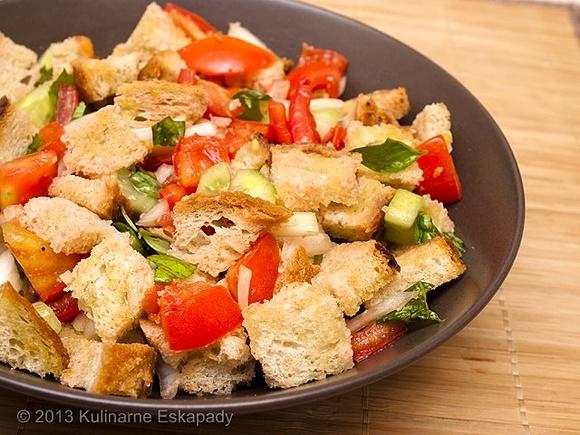 Panzanella - toskańska sałatka