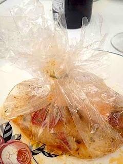 Łosoś w papilotach