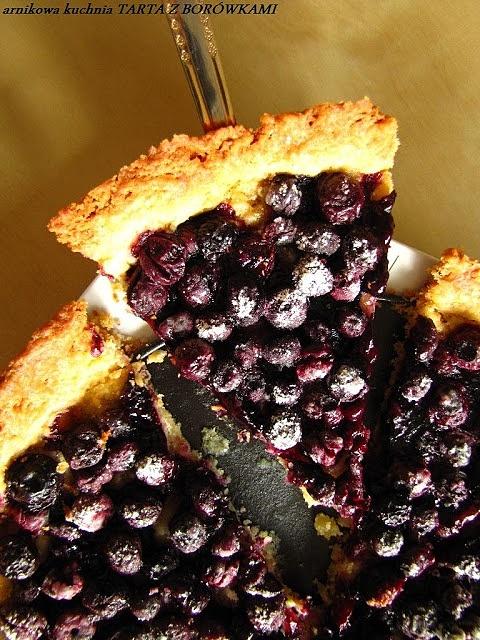 Pyszna tarta z borówkami