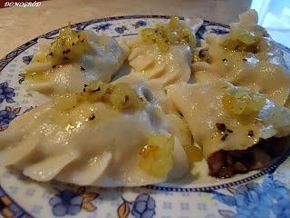 Pierogi ze świeżymi grzybami