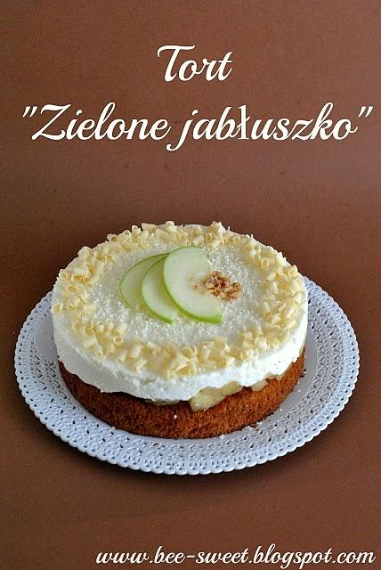 Łatwy zielony jabłuszko tort na jesień