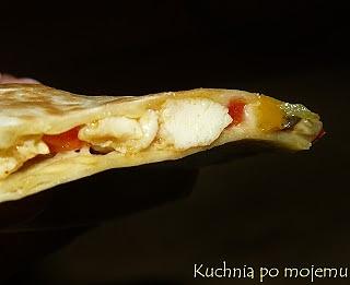 Quesadilla z kurczakiem - domowa przekąska na ciepło i na zimno