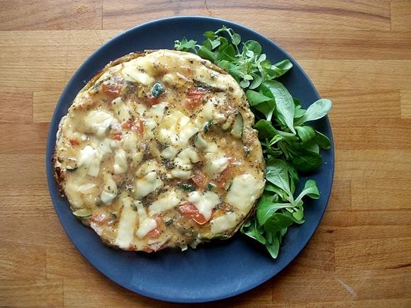 Omlet hiszpański z cukinią