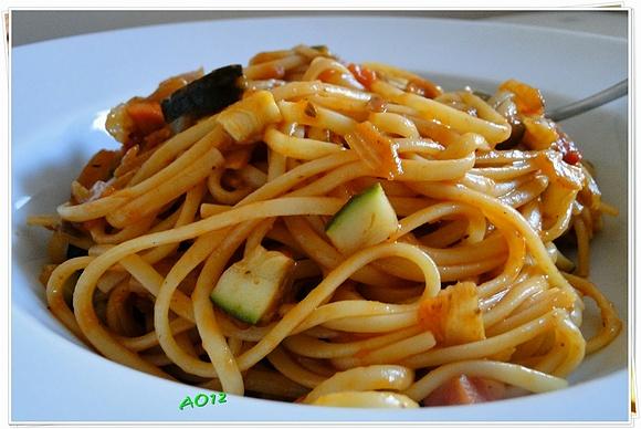 Linguine z koprem włoskim