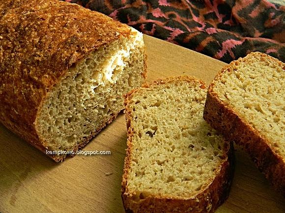 Prosty chleb pszenny do pieczenia w domu