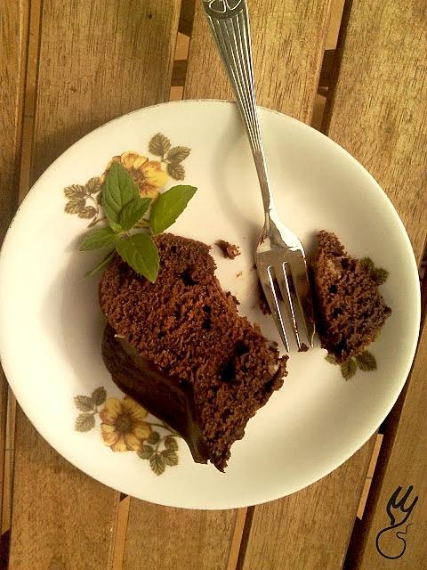 Jogurtowo-super czekoladowa babka