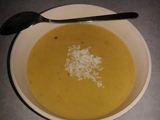 Krem z ziemniaków z boczkiem