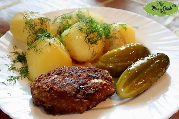 Kotleciki mielone z kapustą i pieczarkami