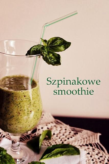 Szpinakowe smoothie