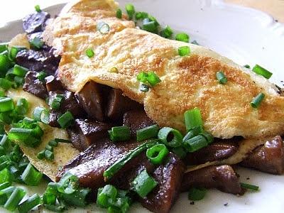 Omlet z grzybami