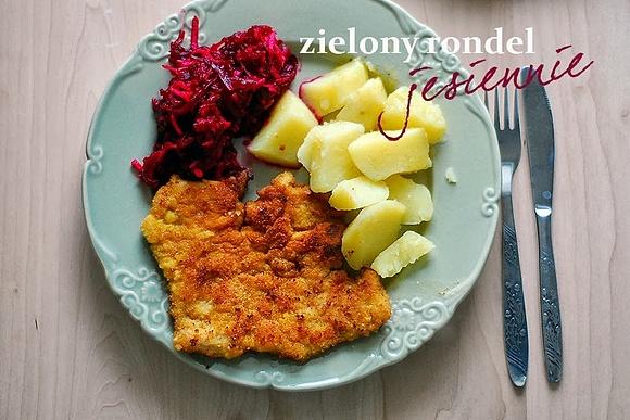 Schabowy z ziemniakami - domowy obiad