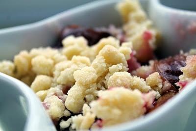 Crumble ze śliwkami