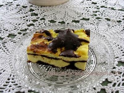 Łaciaty sernik