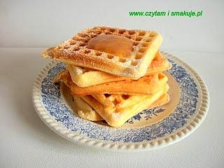 Gofry z miodem