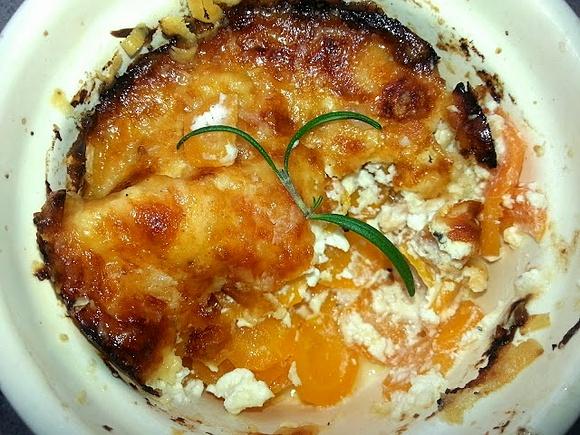 Marchewkowe gratin - lekki dodatek do dań warzywnych