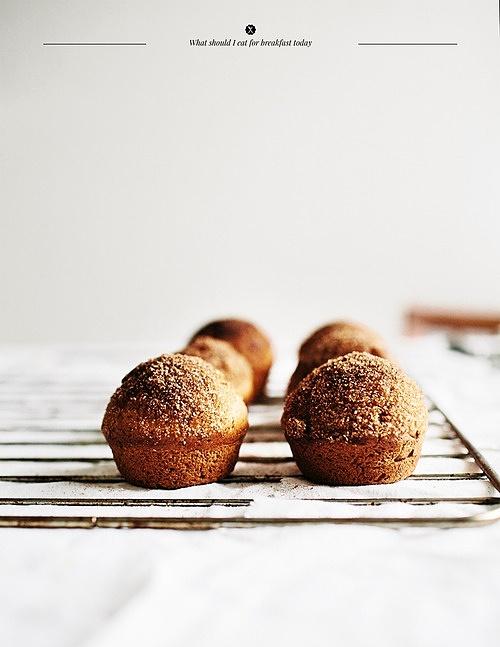 Śniadanie po francusku muffiny z cynamonem