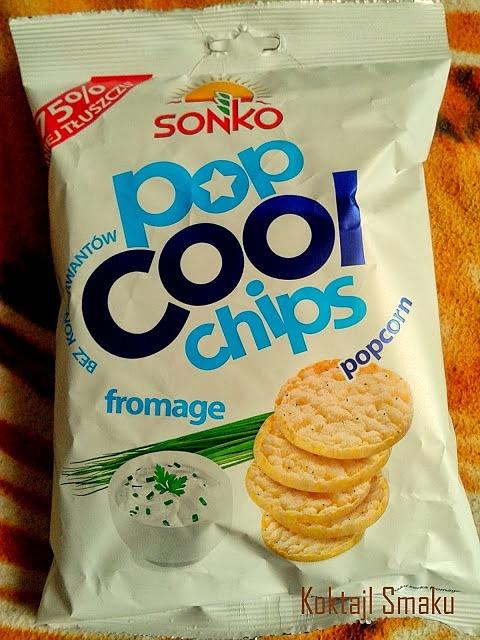 Popcool Chips alternatywa dla chipsów popcornowych bez dodatku tłuszczu