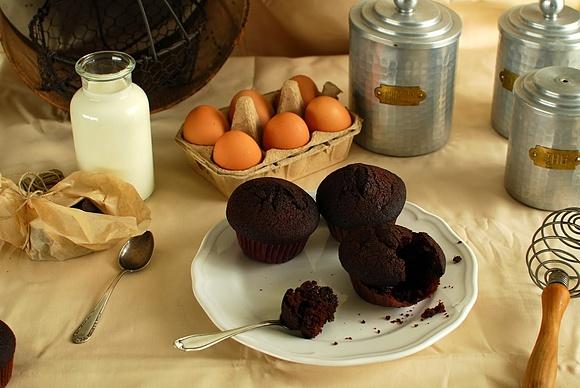 Muffiny czekoladowe