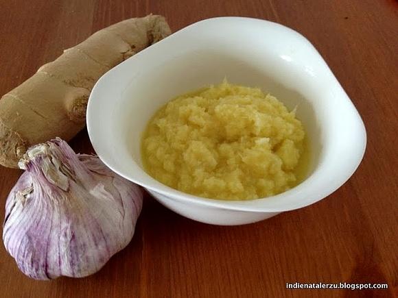 Pasta czosnkowo-imbir na domowy użytek