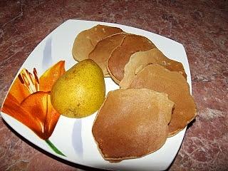 Gruszkowo cynamonowe pancakes