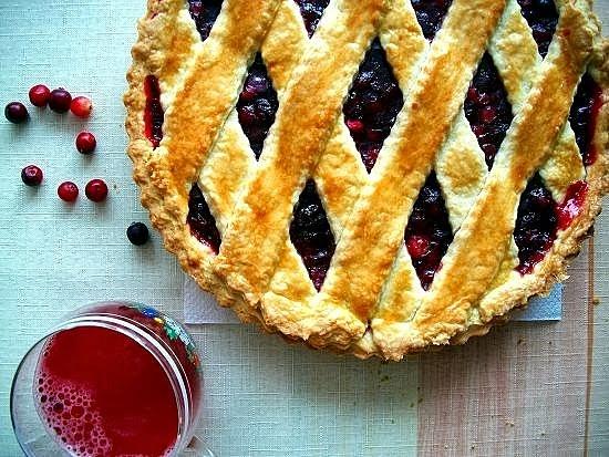 Tarta żurawinowa