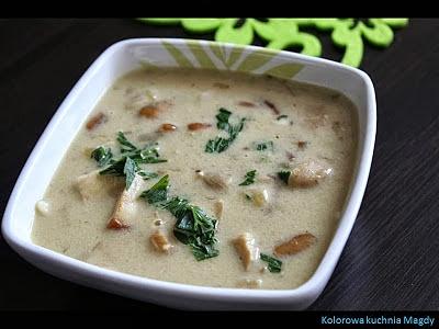 Zupa grzybowa ze świeżych borowików