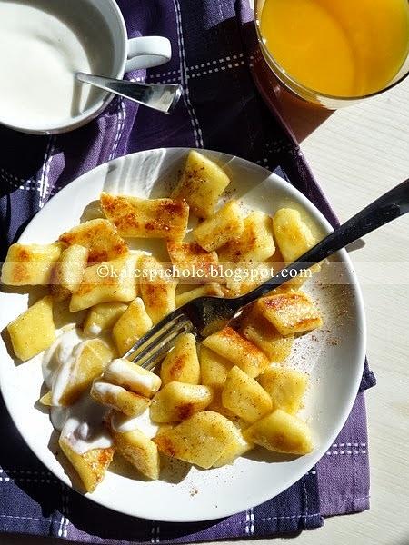 Leniwe pierogi bezglutenowe na słodko
