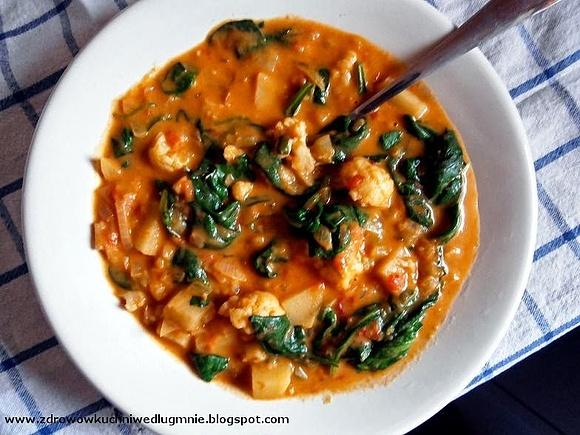 Curry z kalafiorem
