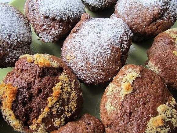 Muffiny czekoladowe z proszkiem do pieczenia