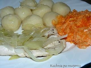 Pierś z kurczaka a'la befsztyk