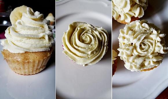 Muffinki jabłkowo-bananowe z kardamonowym kremem mascarpone