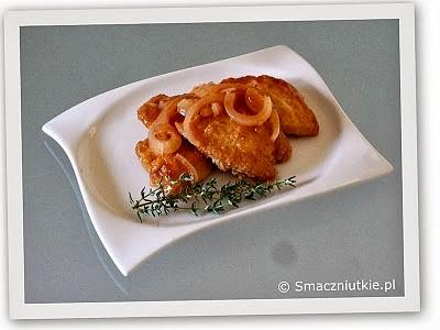 Filet z kurczaka w marynacie pomidorowej