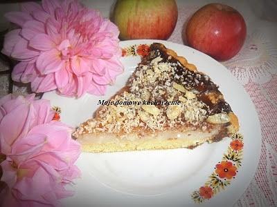 Tarta biszkoptowa z jabłkami