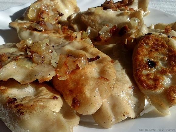 Podsmażane pierogi ruskie