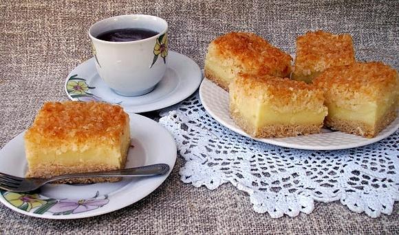 Kremówka kokosowa Siostry Anastazji